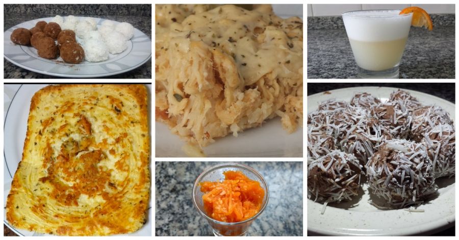 página de livro de receitas low carb em pdf - receitas low carb de drinks, almoço, jantar, café da manhã, sopas e sobremesa